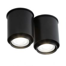 Iga 2 oprawa natynkowa 2xGU10 8W czarna